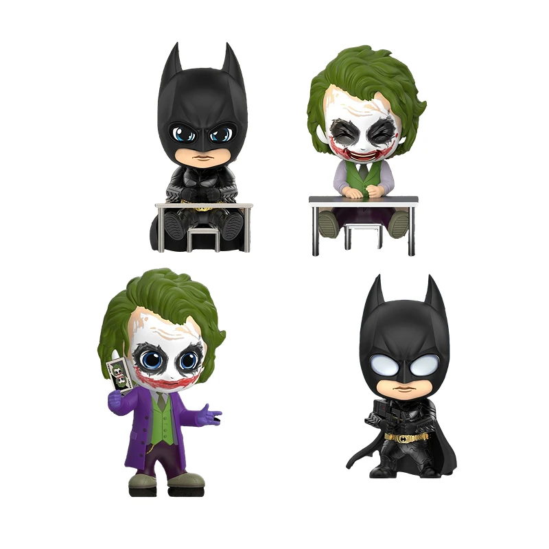 

DC Comics Hot Toys CosBaby Batman The Dark Knight The Joker Catwoman Q Version Figures Toys Ornament Gifts
