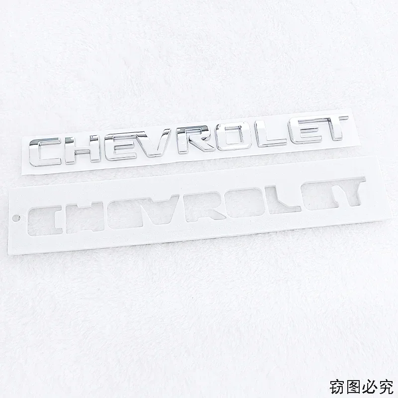 

19,7x1,8 см ABS автомобиль задний багажник буквенная эмблема наклейка для Chevrolet логотип авто украшения аксессуары значок наклейки модифицированные детали