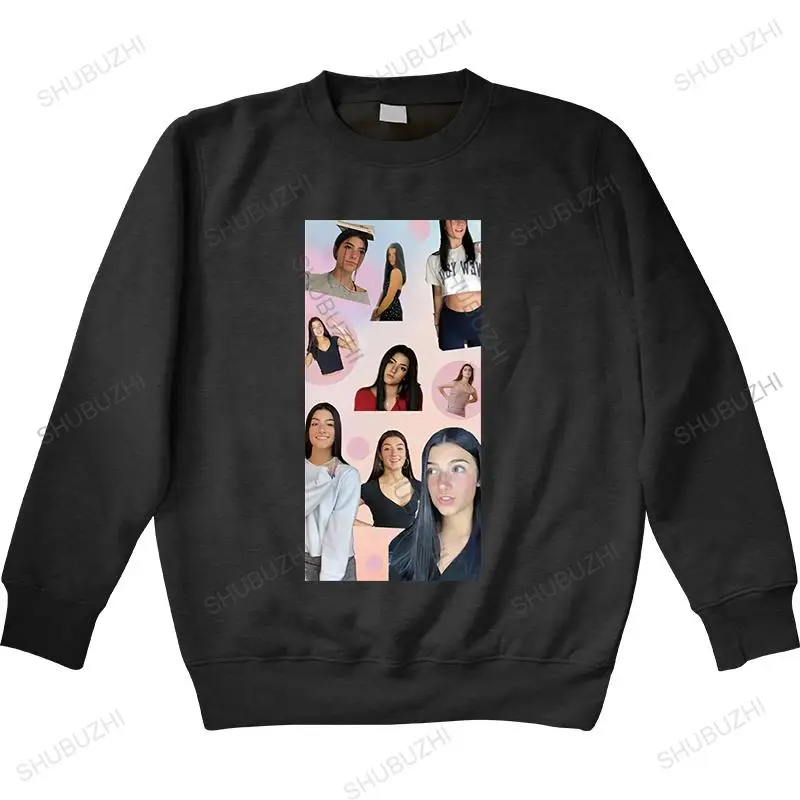 

Осенне-весенние толстовки Charli Damelio с коллажем унисекс толстовки Charli damelioтолстовки Новое поступление мужская брендовая толстовка унисекс Толстовка