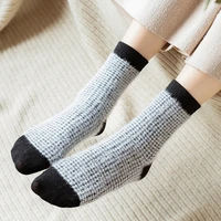 floor socks kawaii warm autumn and winter woman clothes harajuku home plush thickened stockings womens underwear
