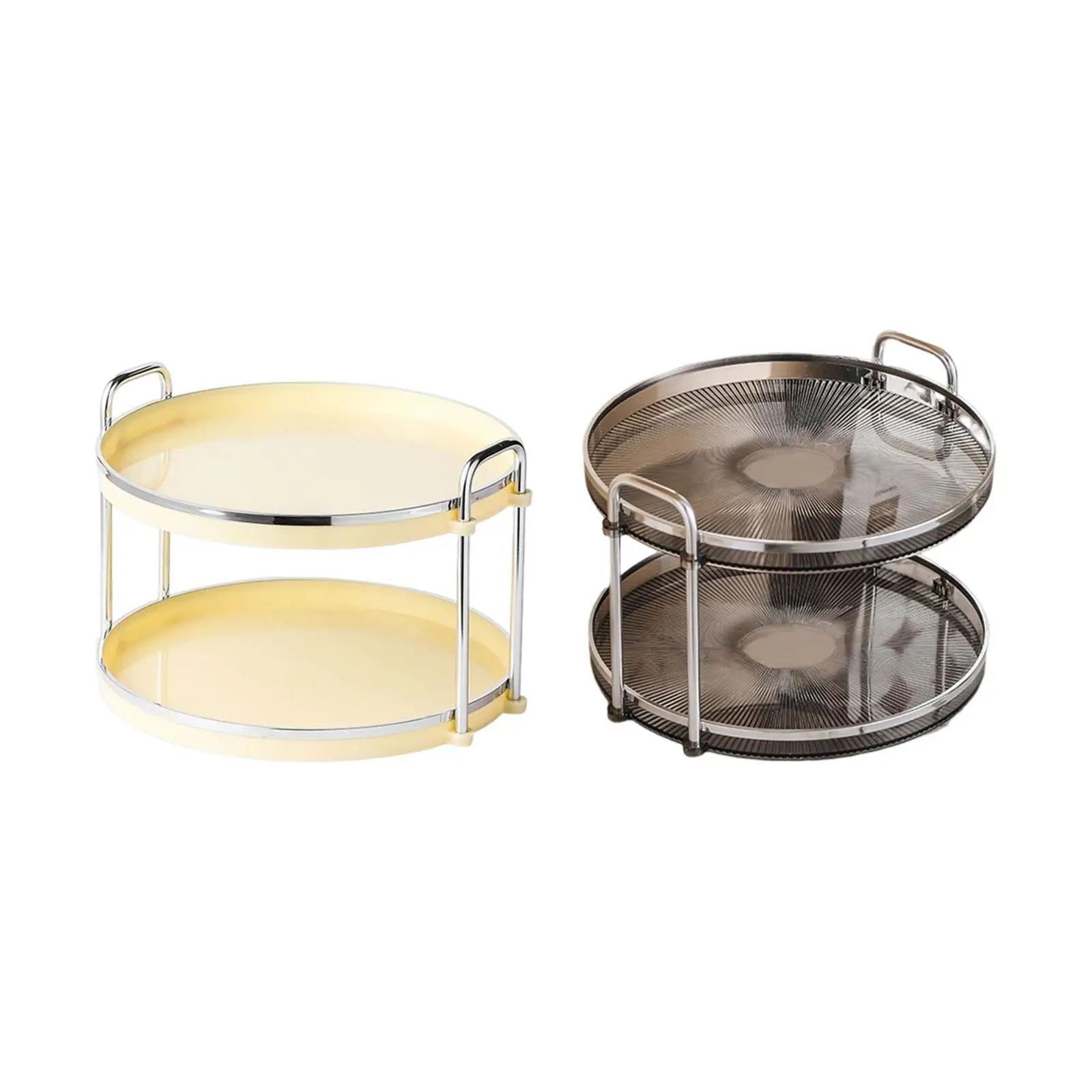 

2 Tier Counter Tray Makeup Countertop Organizer for Kitchen Spice Bedroom