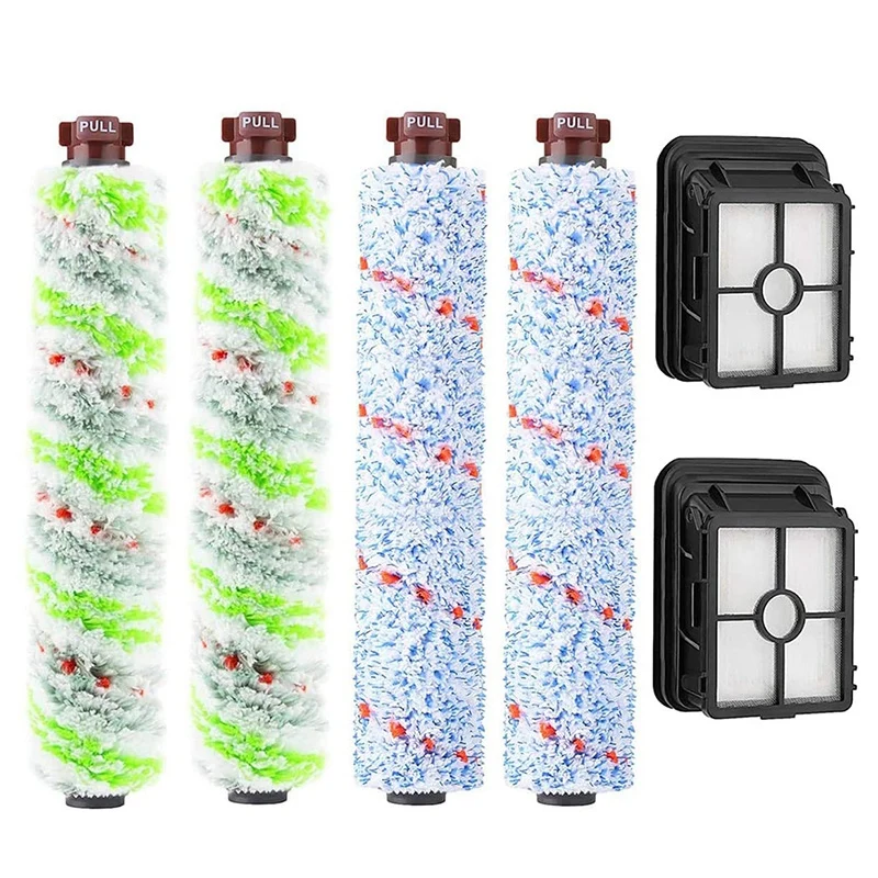 

2306 Pet Brush Roll 1868 Brush Roll 1866 Vacuum Filter For Bissell Crosswave 1785 2306 2551 Series Replacement Parts