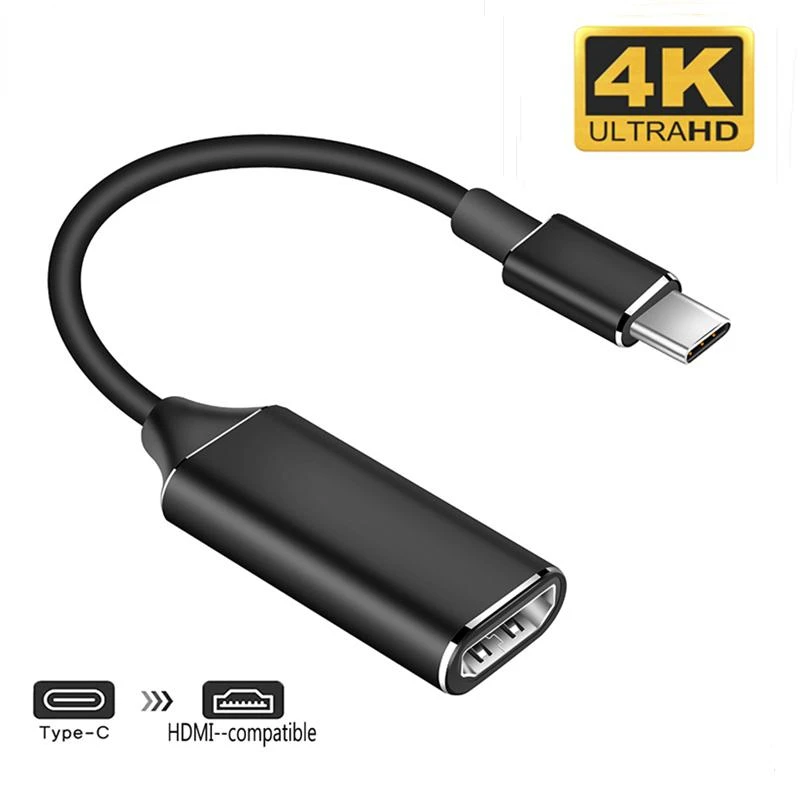 

Factory Direct Selling for PC Computer TV Display Phone USB Type C Adapter USB3.1 (USB-C) to HDMI-compatible Adapter Male to F