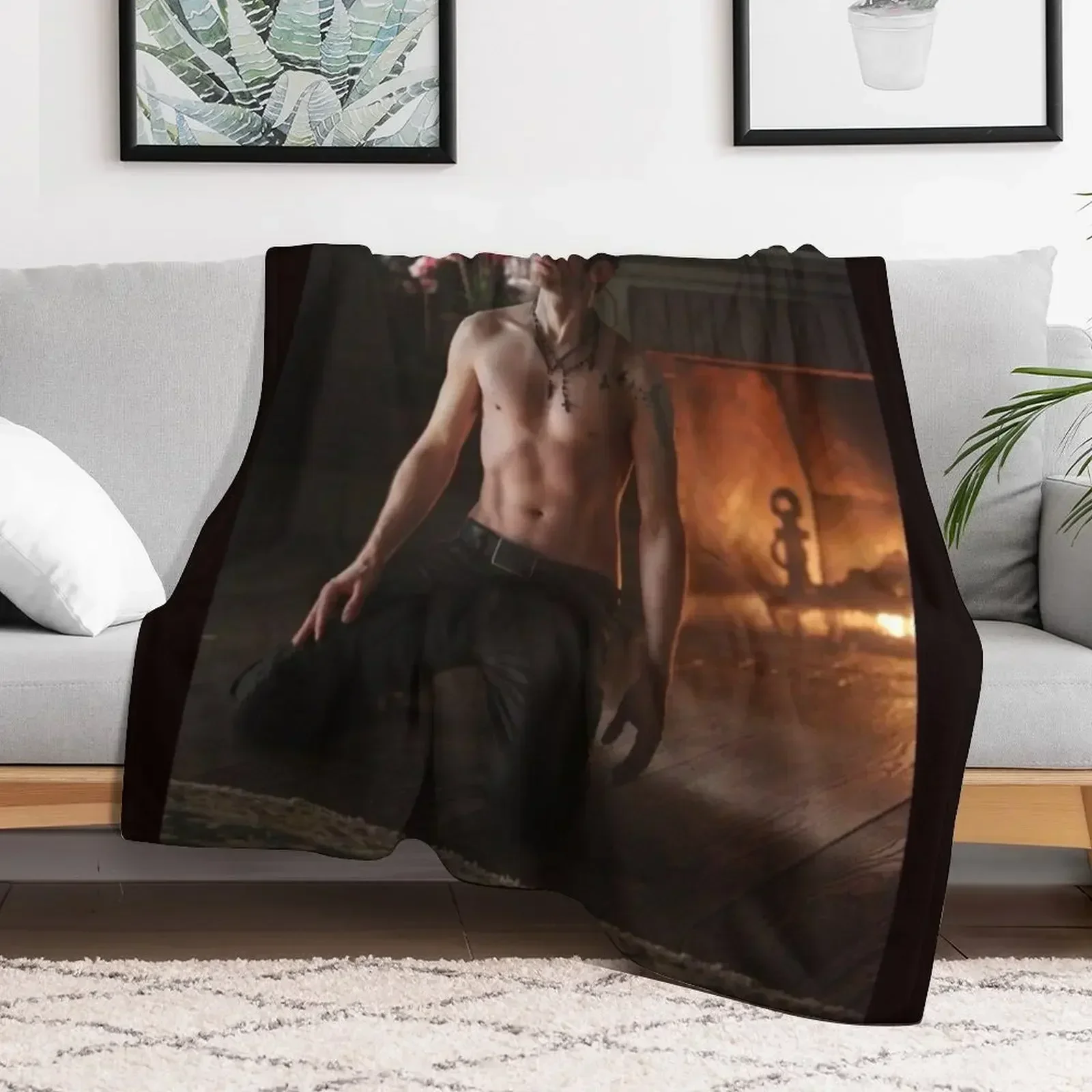 Одеяло klaus mikaelson мягкие украшения для кроватей тонкие одеяла диванов