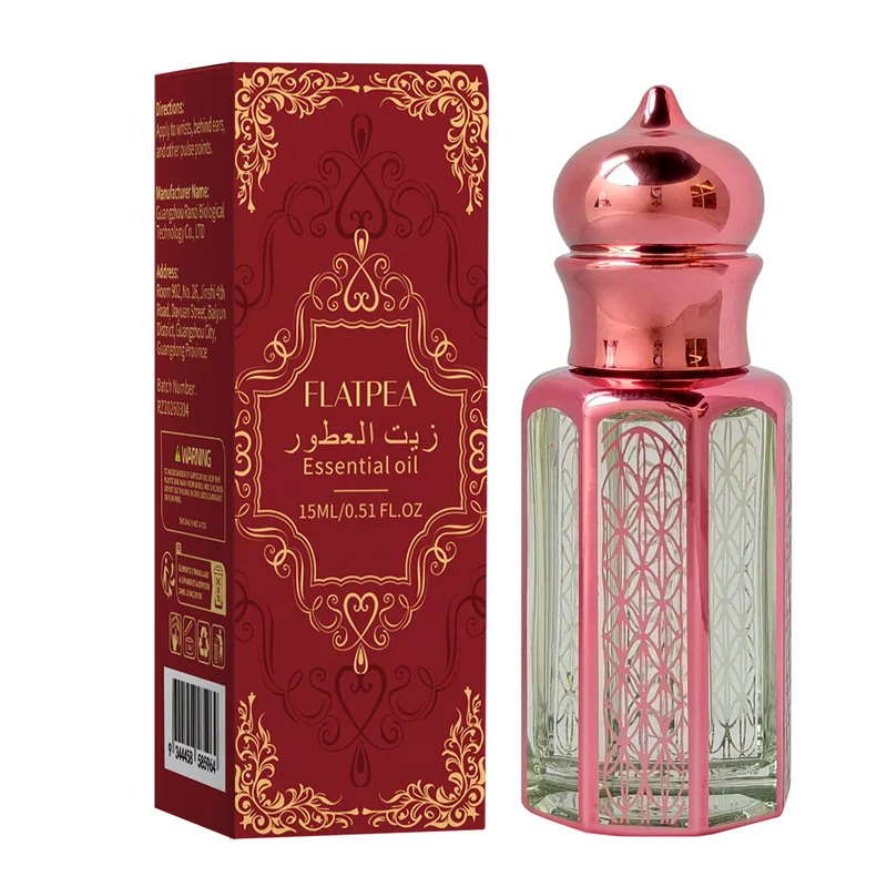 Фото 15 мл Арабское парфюмерное масло с ароматом уд и чая, высококонцентрированное, стойкое, оригинальное арабское парфюмерное масло. №1