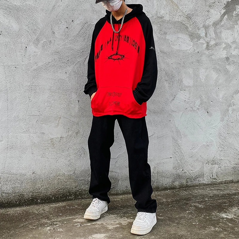 Men's Printed Oversize Y2K Clothes Jeans Pants Women's Baggy Jeans Clothing Streetwear Sweatpants Casual Straight Trousers