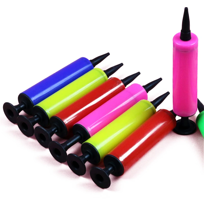

Balloon Pump Balloon Accessories Balloon Inflator Hand Push Air Pump Wedding Valentine Birthday Party Decoration Tools Baby Show