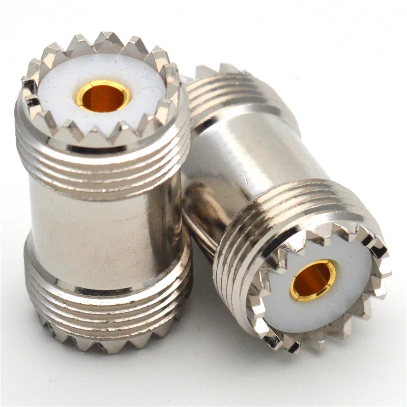 

Переходник с гнезда UHF на гнездо UHF RF SO239 на разъем SO239 PL259