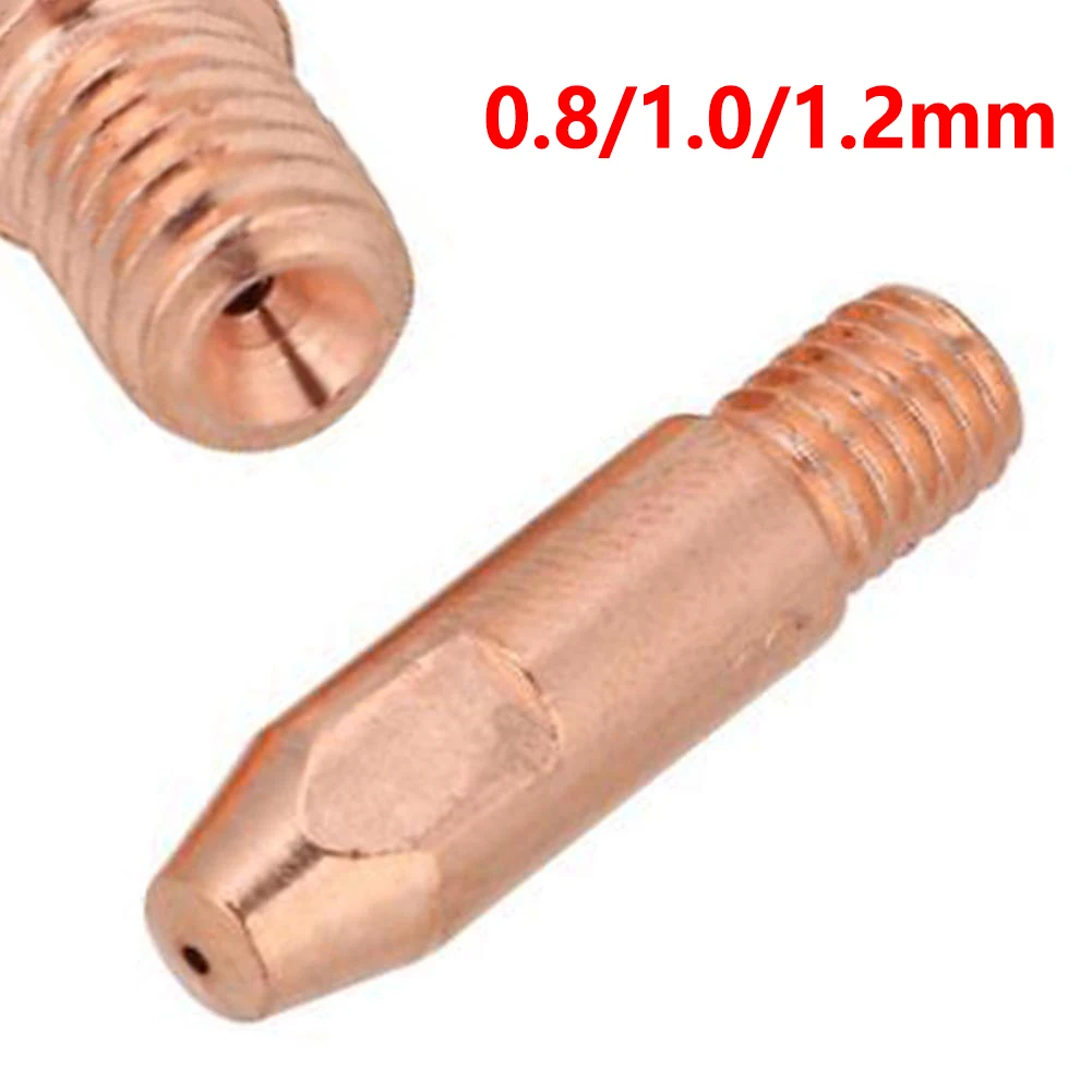 

Metalworking Copper Contact Welding Tools For Binzel 24KD MIG/MAG Simple Structure Tip M6 Welding Torch 0.8/1.0/1.2mm