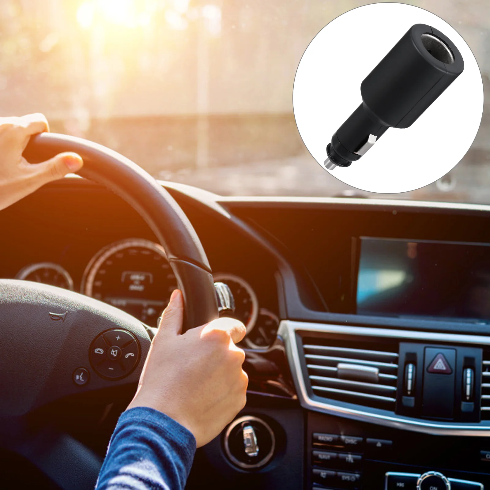 

1 Pc Adapter Durable Premium Prime Professional Adapter Converter Socket for Car Auto