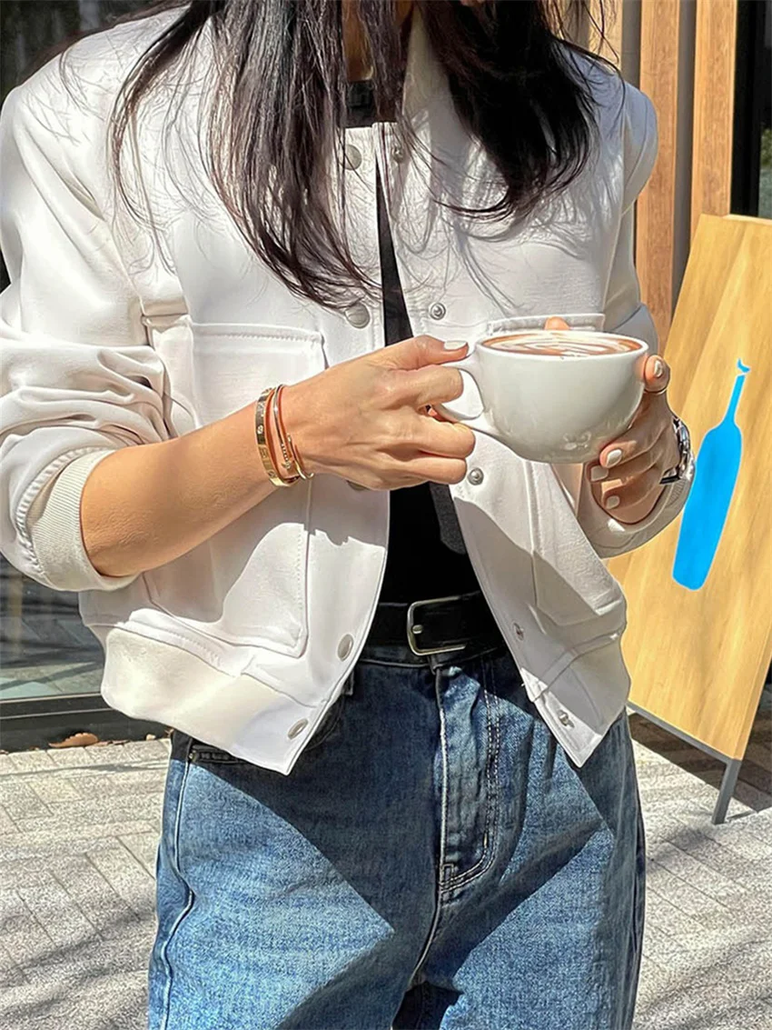 Куртка Alien Kitty Женская в Корейском стиле бейсбольная куртка шикарная свободная