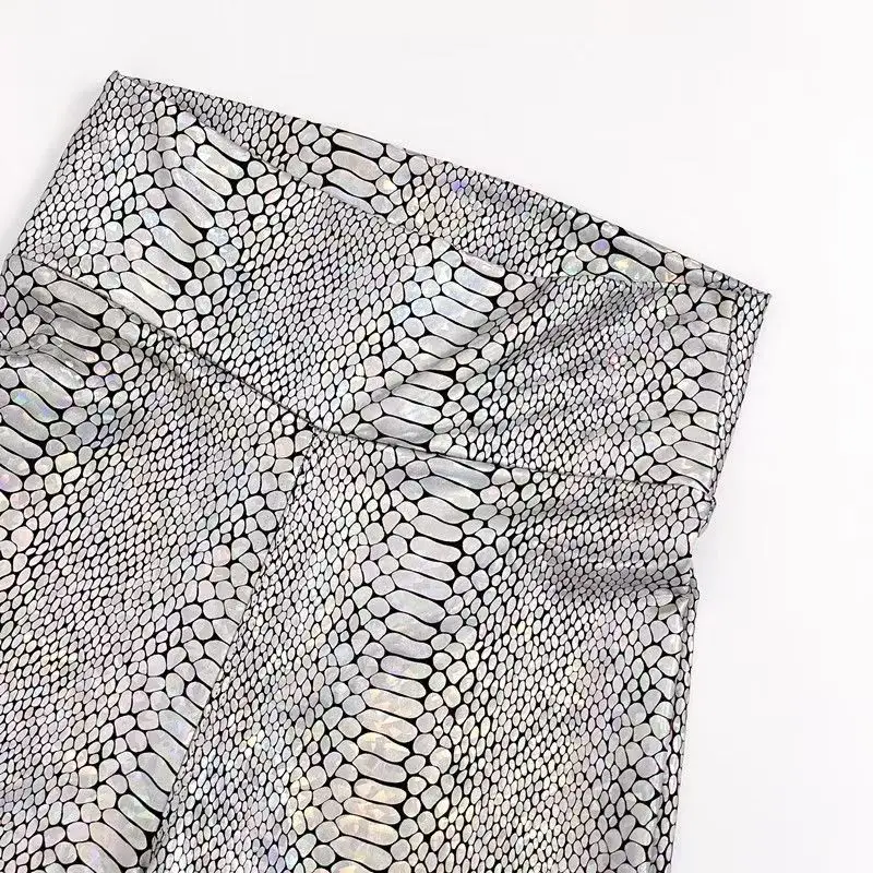 Сценическая мода 2000-х годов женские новые брюки Y2k горячее тиснение