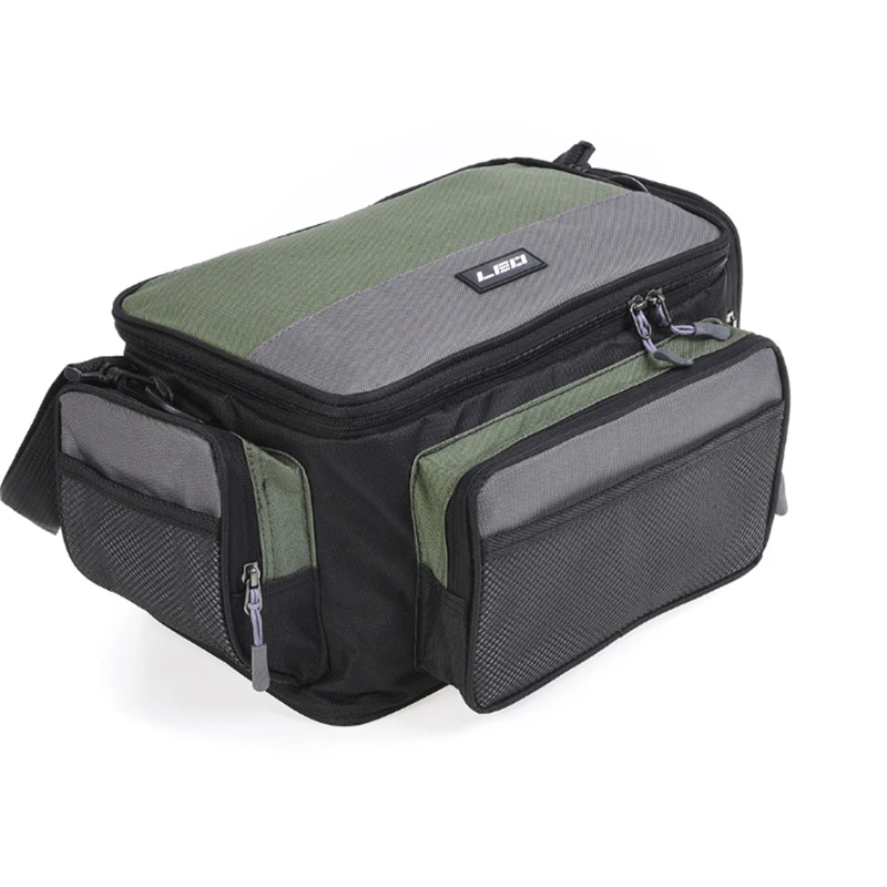 

Fishing Bag Oxford Multifunctional Outdoor Waist Shoulder Bags Reel Lure Carrier Storage Bag Fishing Tackle