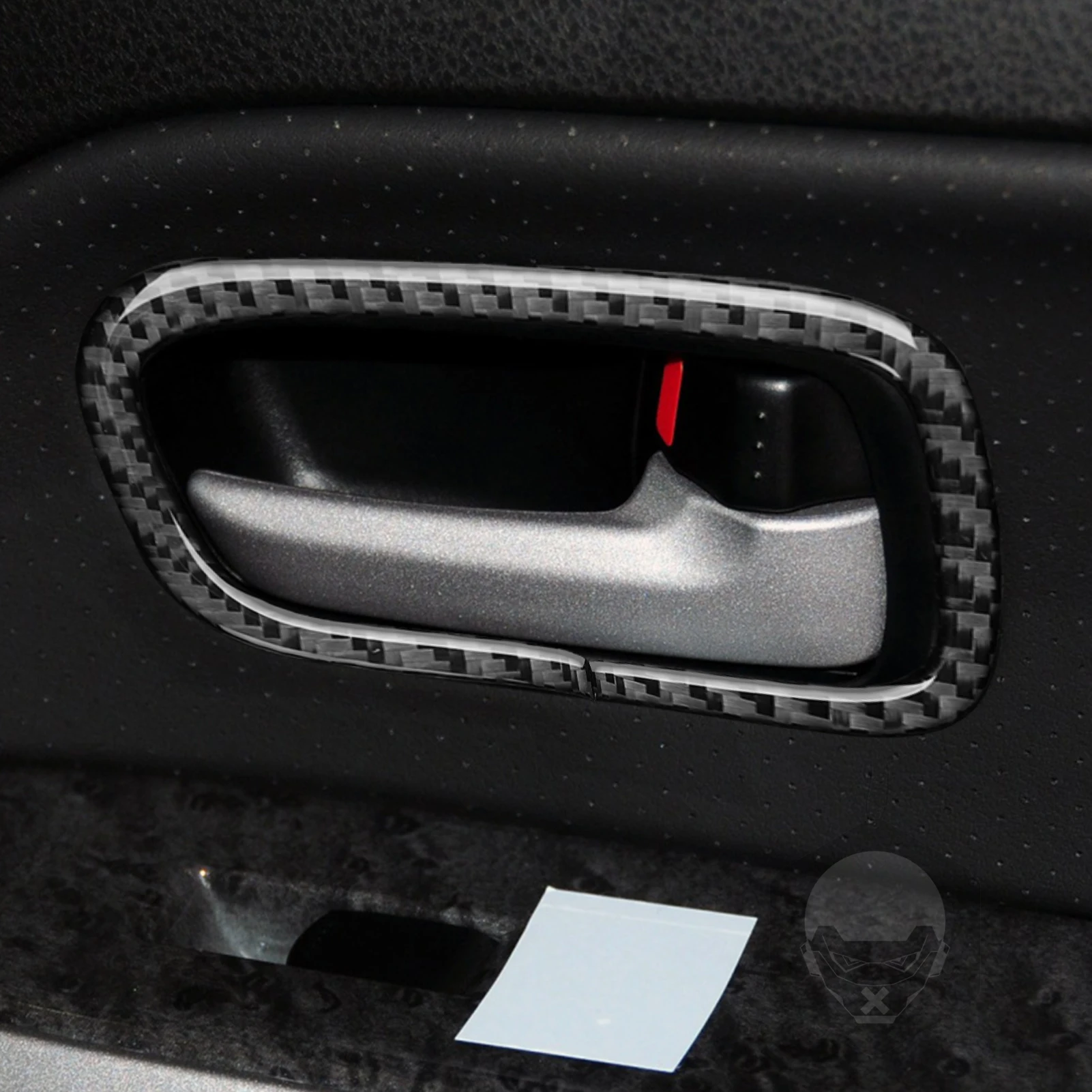 Внутренняя Панель дверной ручки из углеродного волокна для Suzuki Grand Vitara 2006-2013