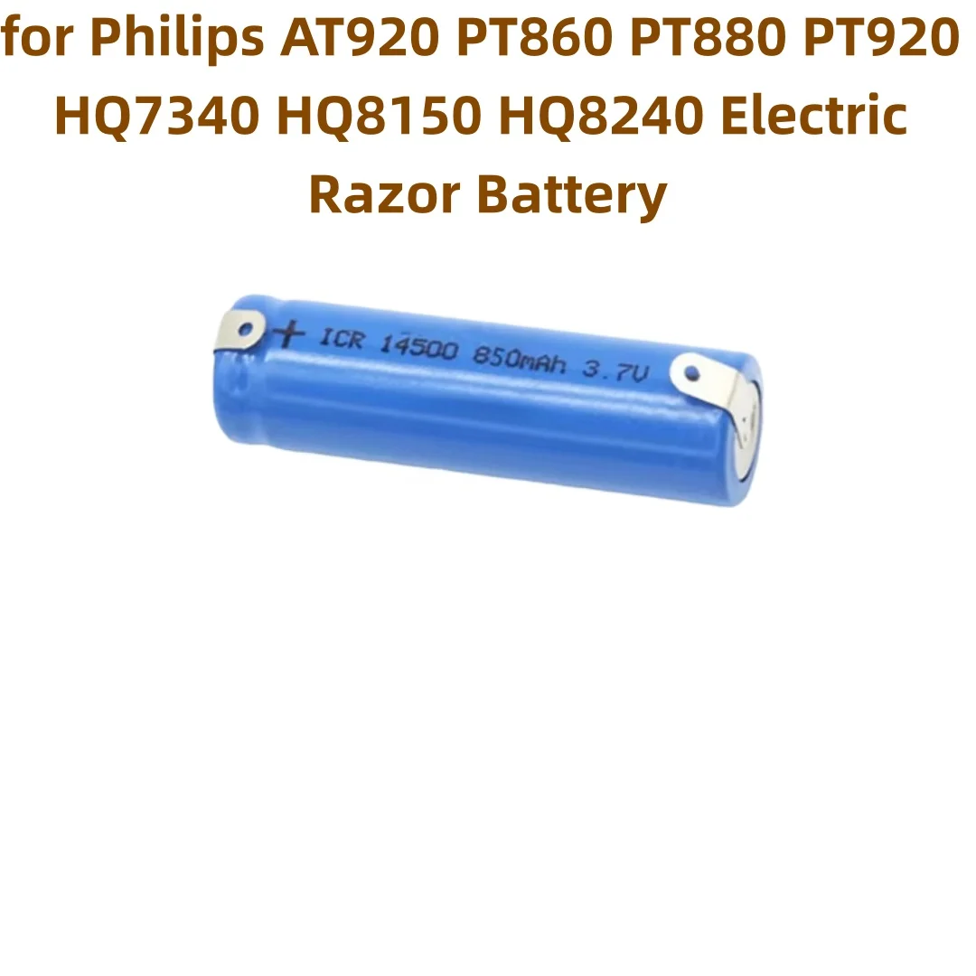 Фото Литиевая сменная батарея для бритв Philips AT920, PT860, PT880, HQ8150, HQ8240, HQ7340 №1