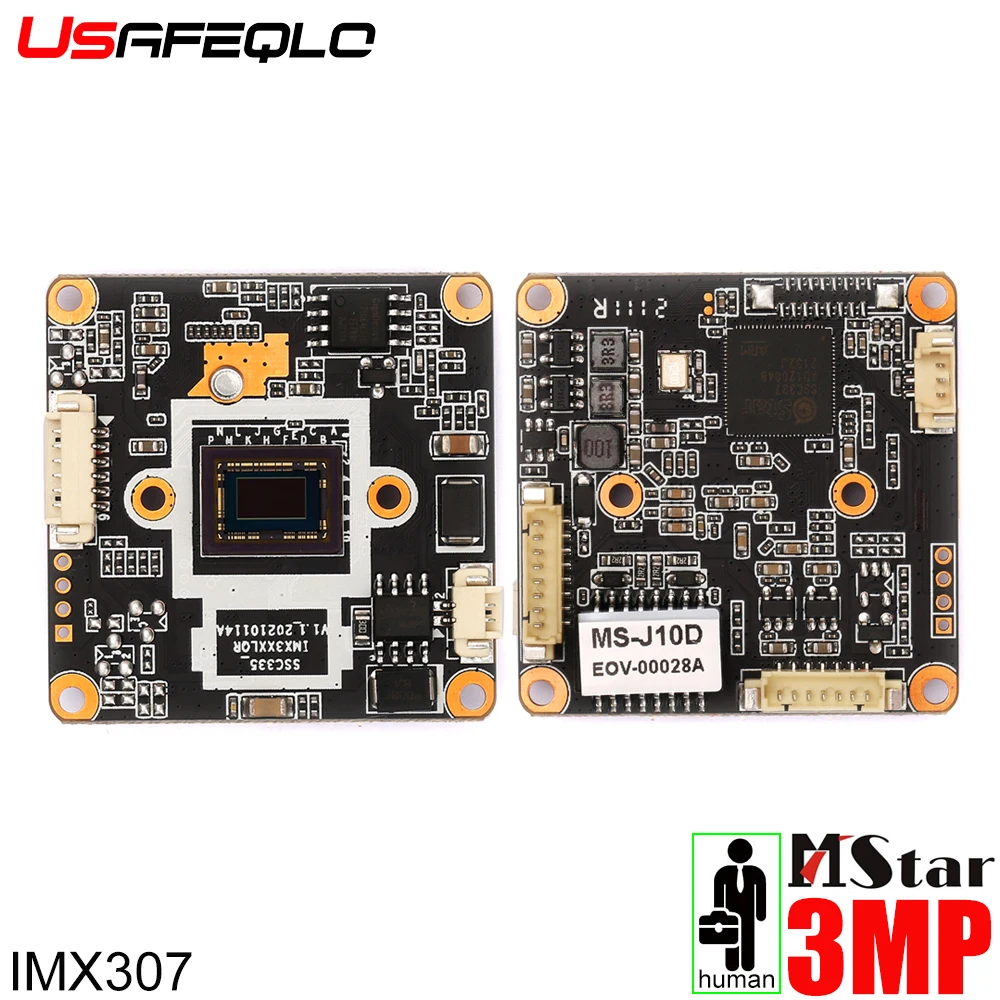 Модуль цветной ночной камеры Mstar Chip SSC337 IMX307 датчик H.265 + 3MP 25FPS для видеонаблюдения
