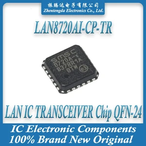 LAN8720AI-CP-TR LAN8720AI-CP LAN8720AI LAN8720 LAN IC TRANSCEIVER Chip QFN-24