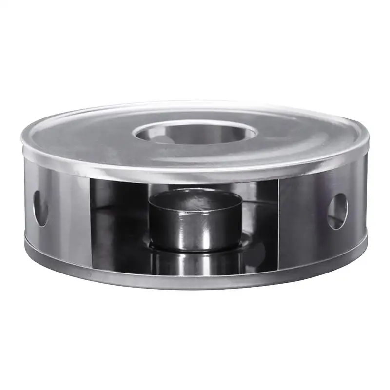 

Portable Stainless Steel Tea Warmer Stand Warmer Heat-resistant Tea Warmers Trays Stable Anti-rust For Hot Milk Coffee Water
