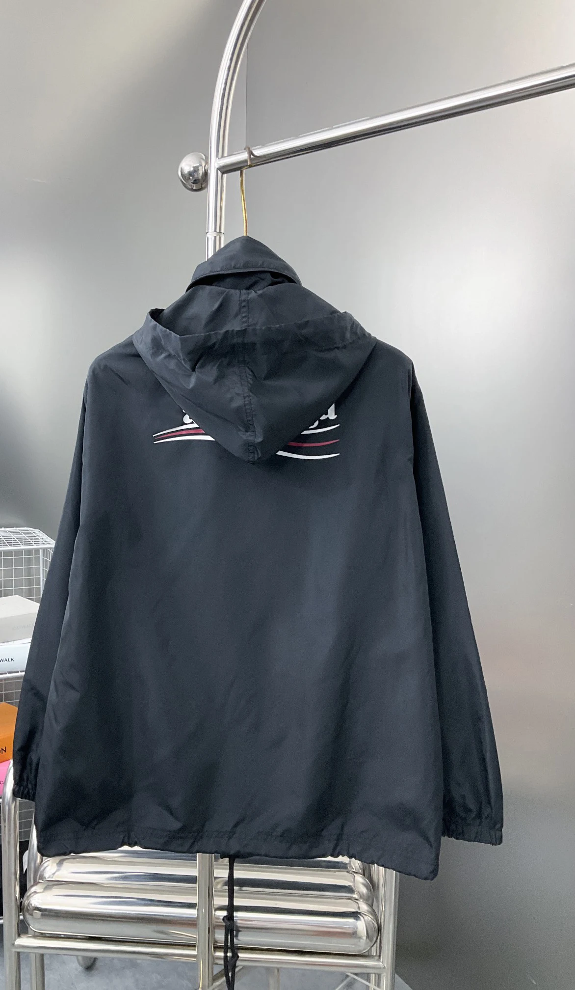 

BL Spring Fall New High Quality Cola Wave Letter Printing Fashion Charge Coat Jacket