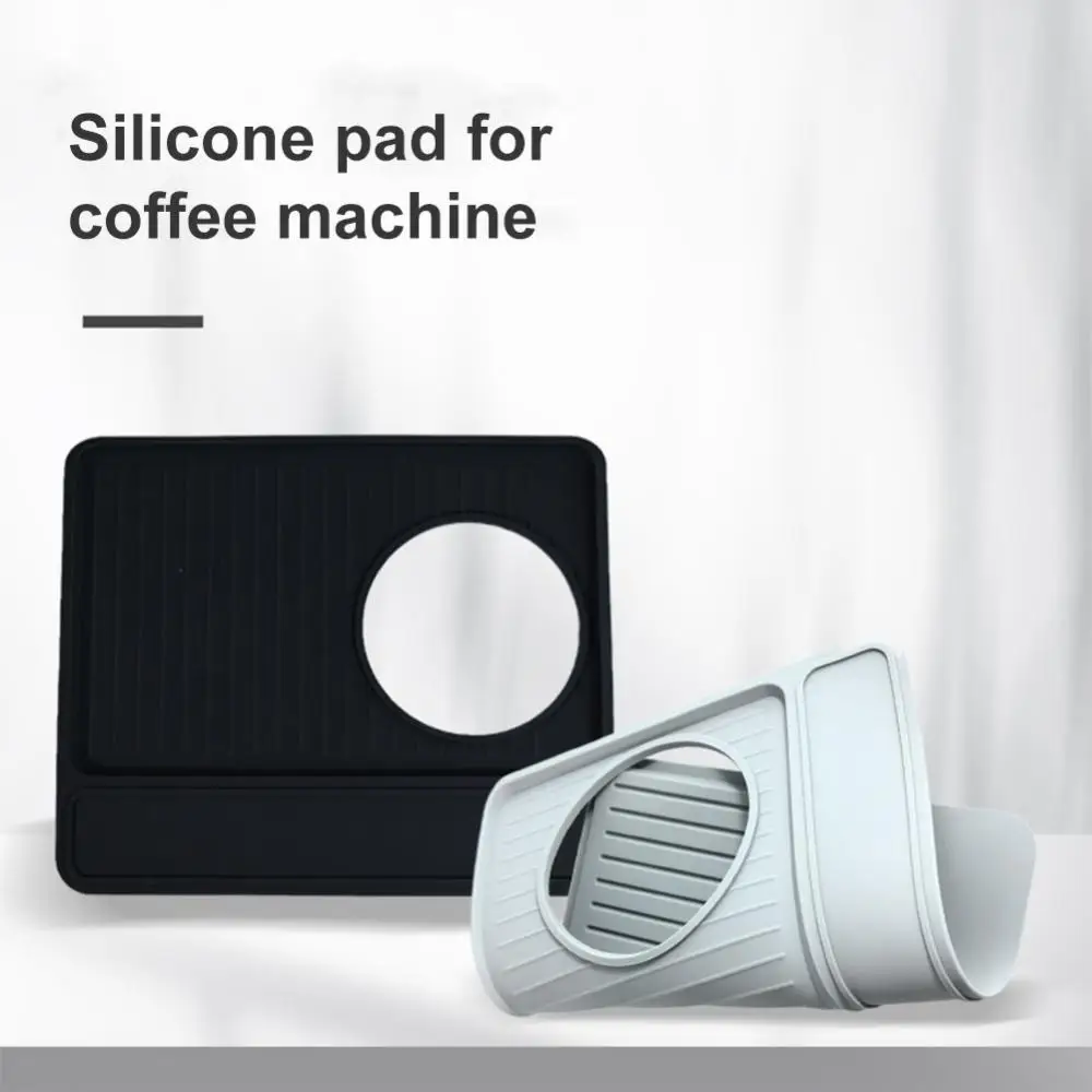 

Special Pad Slip-resistant Black/grey Mat Food Grade Silicone Coffee Tamper Mat Coffee Tool Office Bar Shop Pad Tool Corner Mat