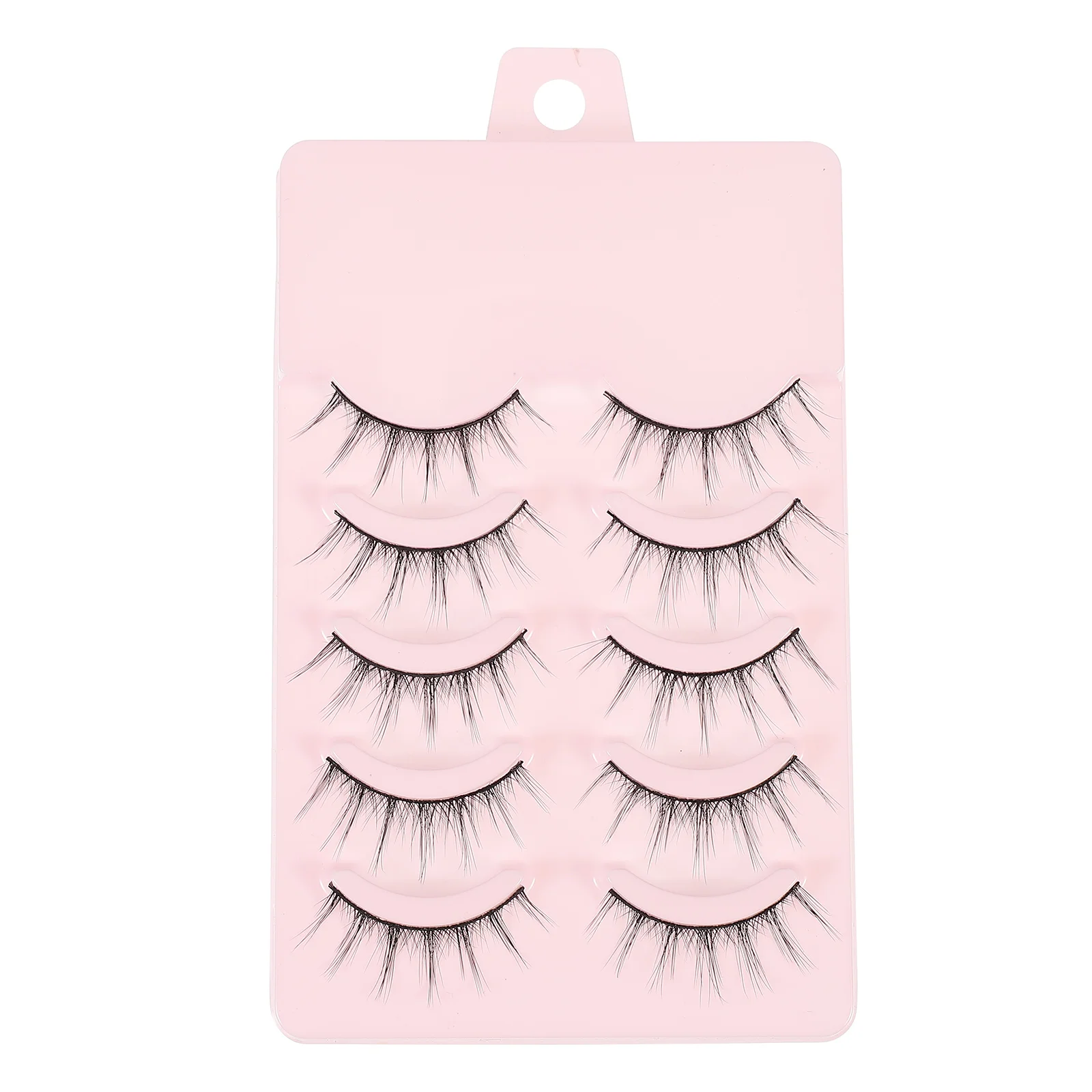 

Eyelash Fake False Lash Lashes Eyelashes Reusable Natural Soft Light Dense Black Look Thick Simulation Fluffy Multi Layer Makeup