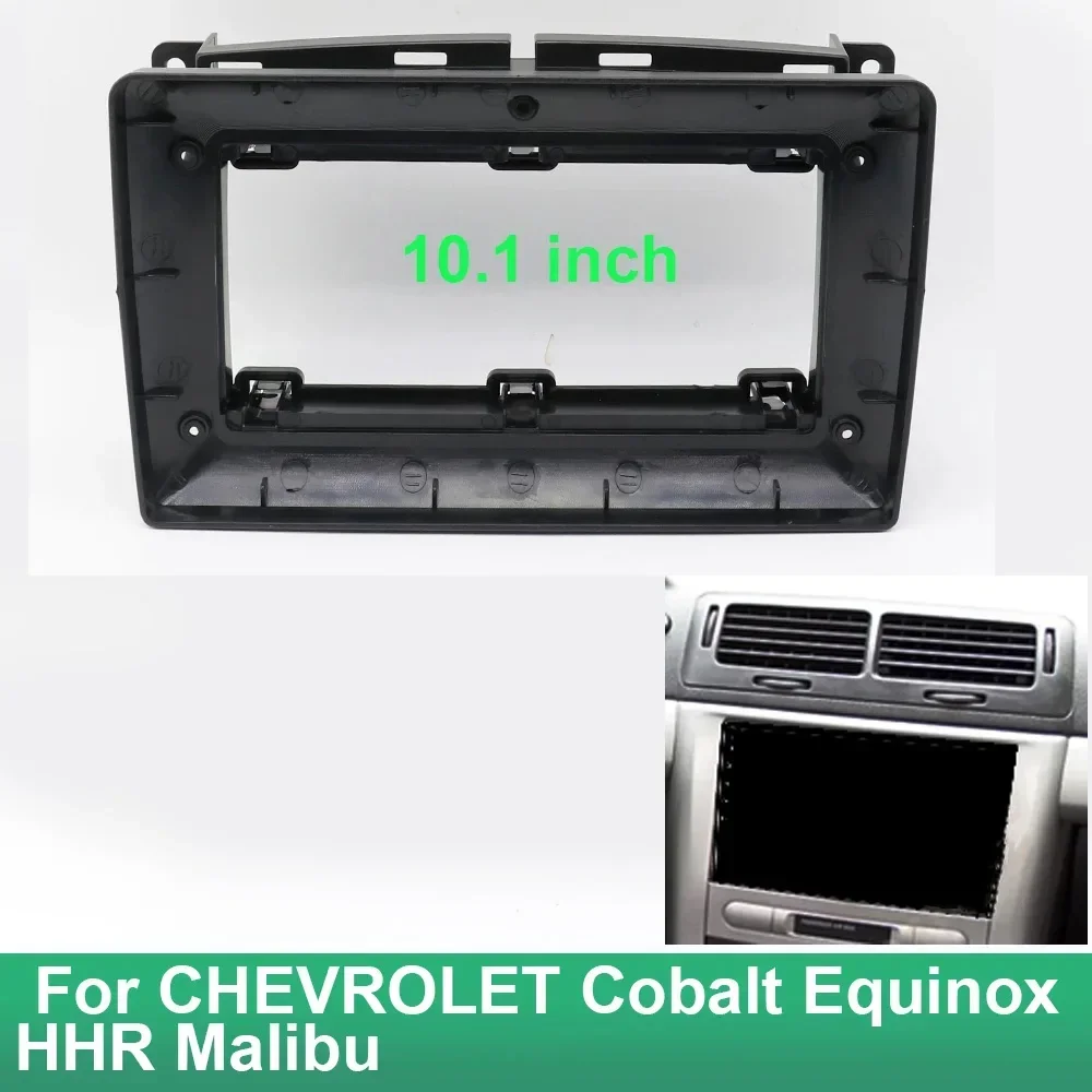 10 1 дюймовая Автомобильная радиопанель Fascia Для CHEVROLET Cobalt Equinox HHR Malibu Dash Kit Facia Bezel