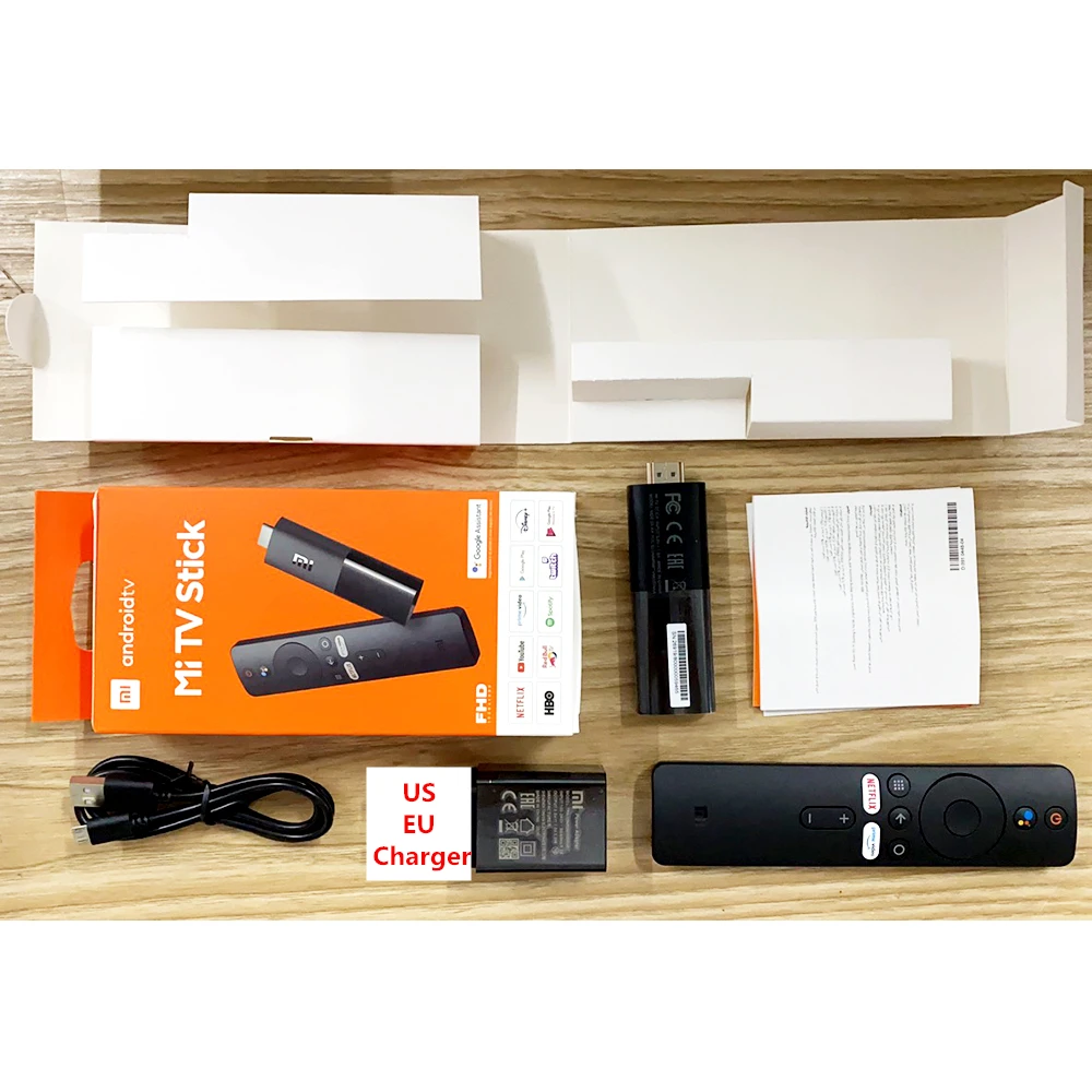 Global Version Xiaomi Mi TV Stick Android TV 9.0 HDR 1080P 1GB RAM 8GB ROM Portable Mini TV Dongle Wifi Google Assistant images - 6