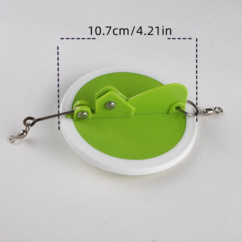 10.7CM/4.2inch Dipsy Diver Sea Directional Fishing Accessory Adjustable trolling disc Boat Tools