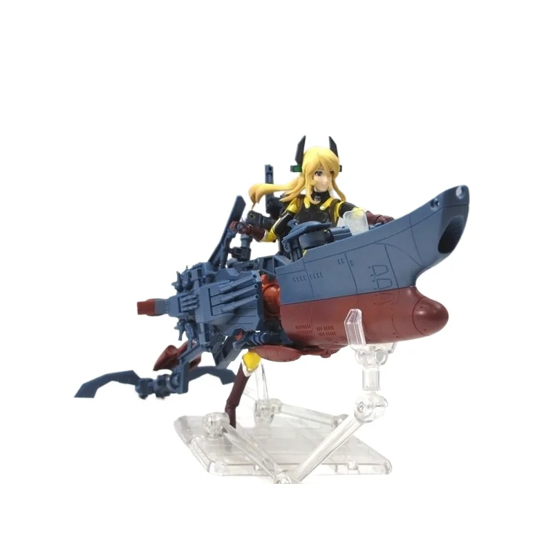Фото В наличии Оригинальная фигурка BANDAI Uchuu Senkan Yamato 2202: Ai No Senshi-tachi Мори Юки A.G.P. — модель из аниме-мультфильма, коллекционная аниме-фигурка №4