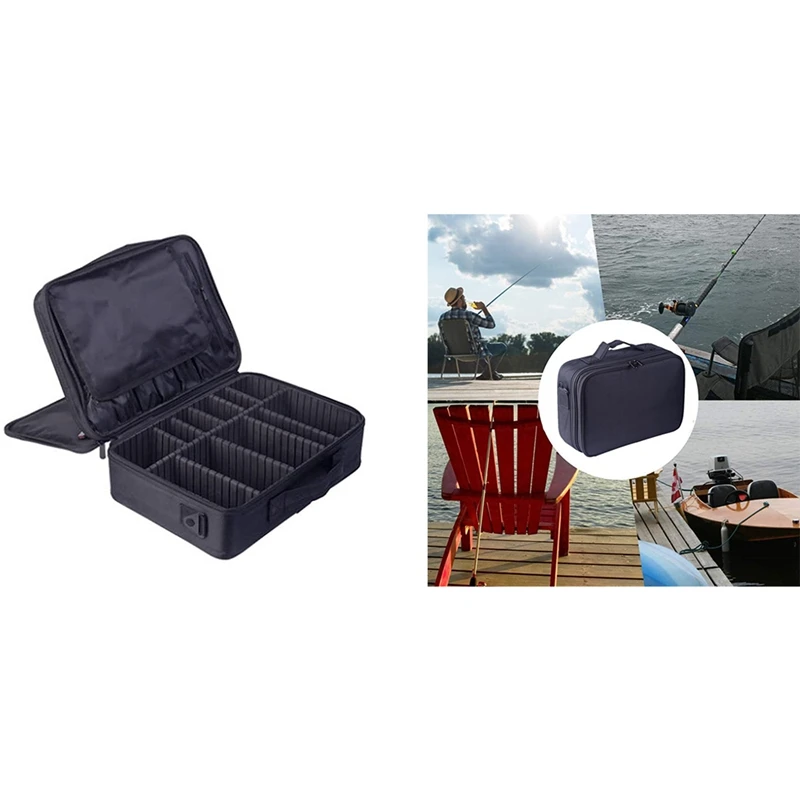 

Multifunctional Fishing Tackle Bag Handbag Bags Fish Lures Gear Utility Storage Fishing Box Bag Equipment