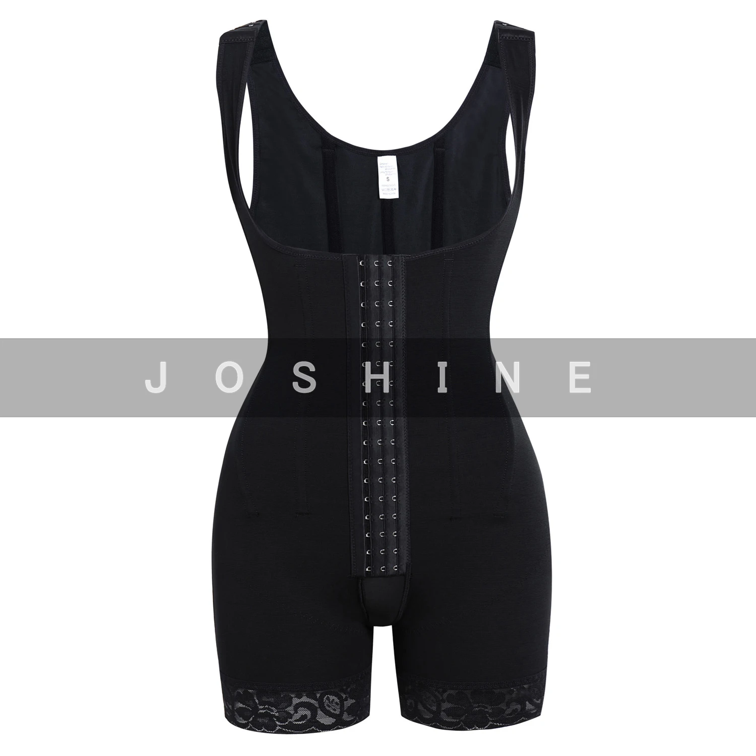 Fajas Women's Shapewear Hook and Eye Closure Tummy Control  Adjustable Crotch Open Bust Bodysuit Thigh Trimmer Corset Kорсет