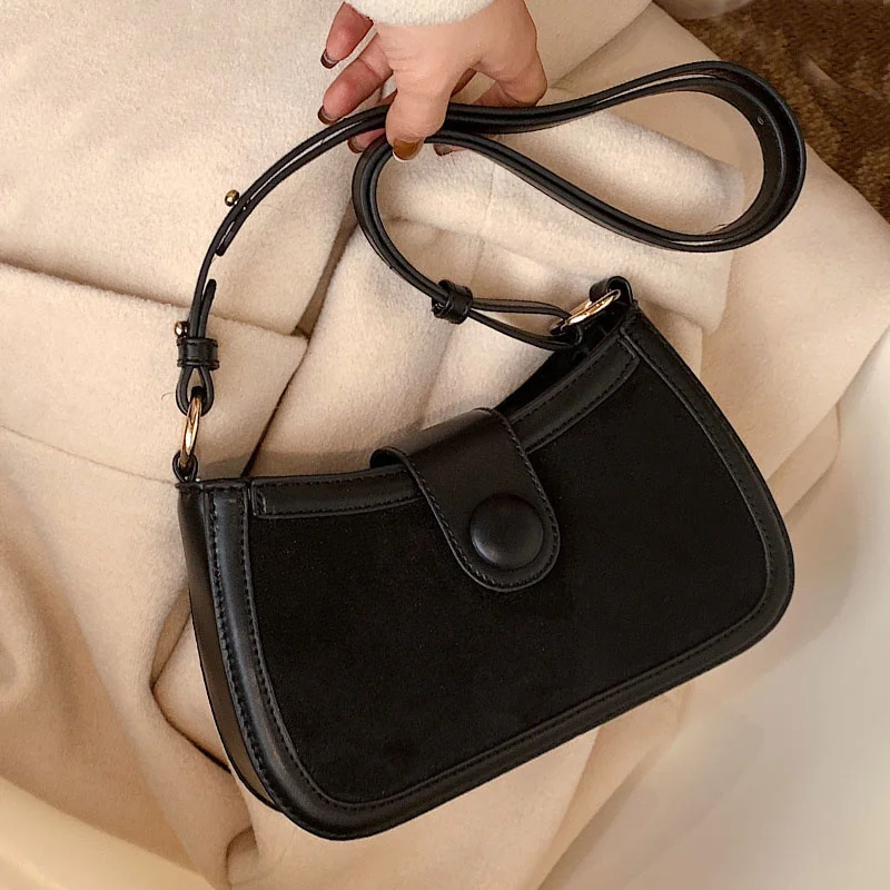 

Luxury retro leather woman bag small crossbody shoulder bag for women