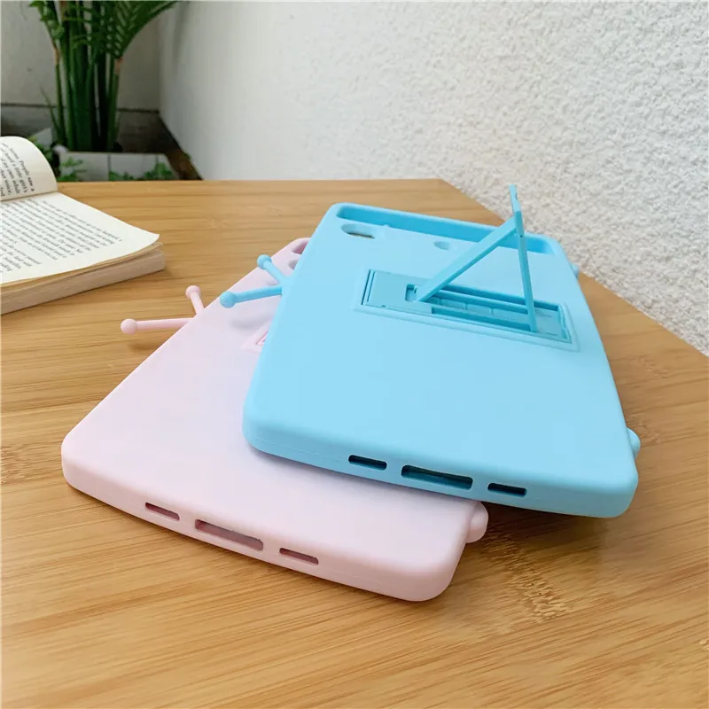 Cute Retro TV Model Tablet Case For iPad Air 5 2022 Pro 6 Mini 1 2 3 4 5 9.7 10.2 10.5 11 inch 2019 2018 2017 Soft Cover Capa images - 6