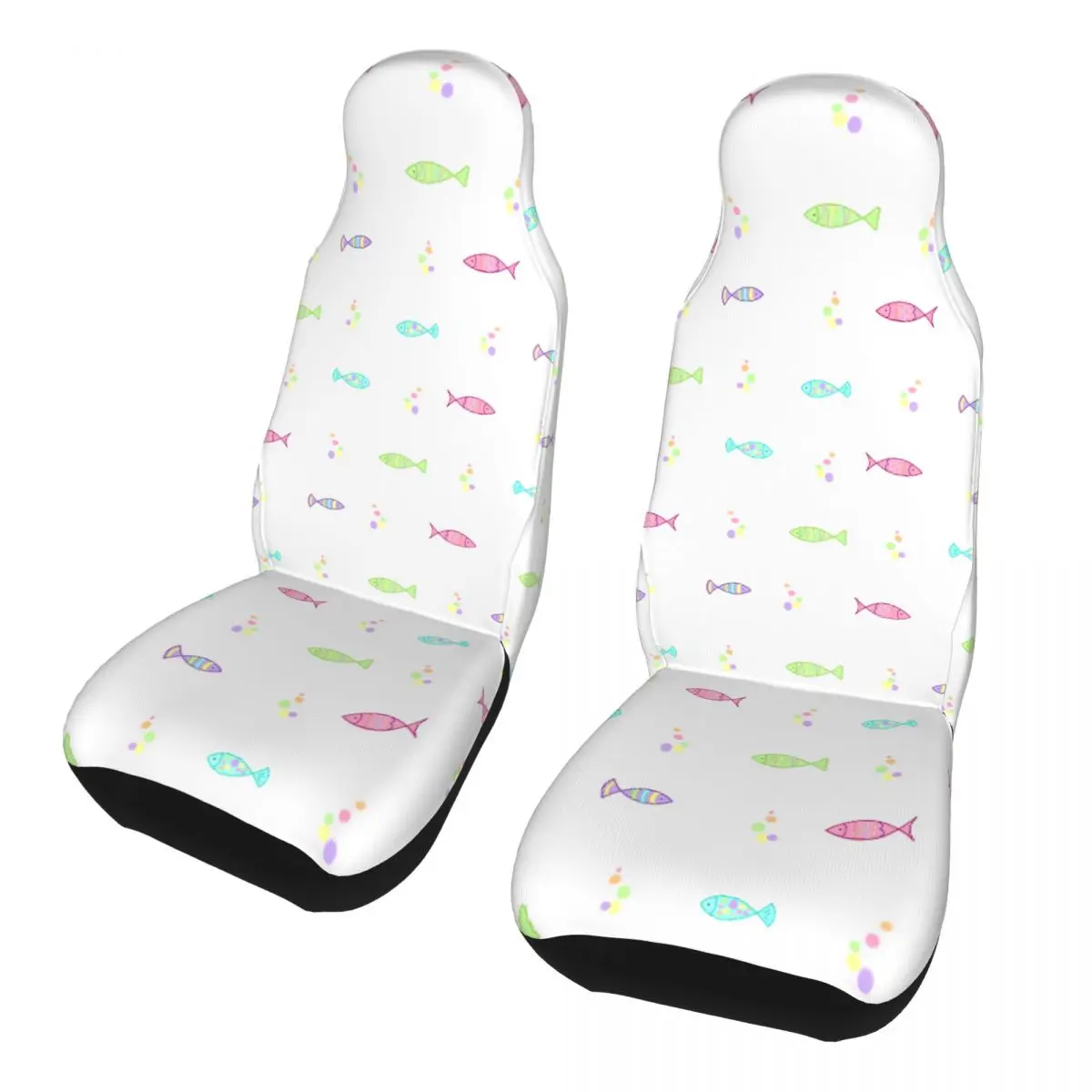 

Fish Sea Animal Universal Car Seat Cover Protector Interior Accessories Travel Colorful Car Seat Covers Polyester Seat Protector