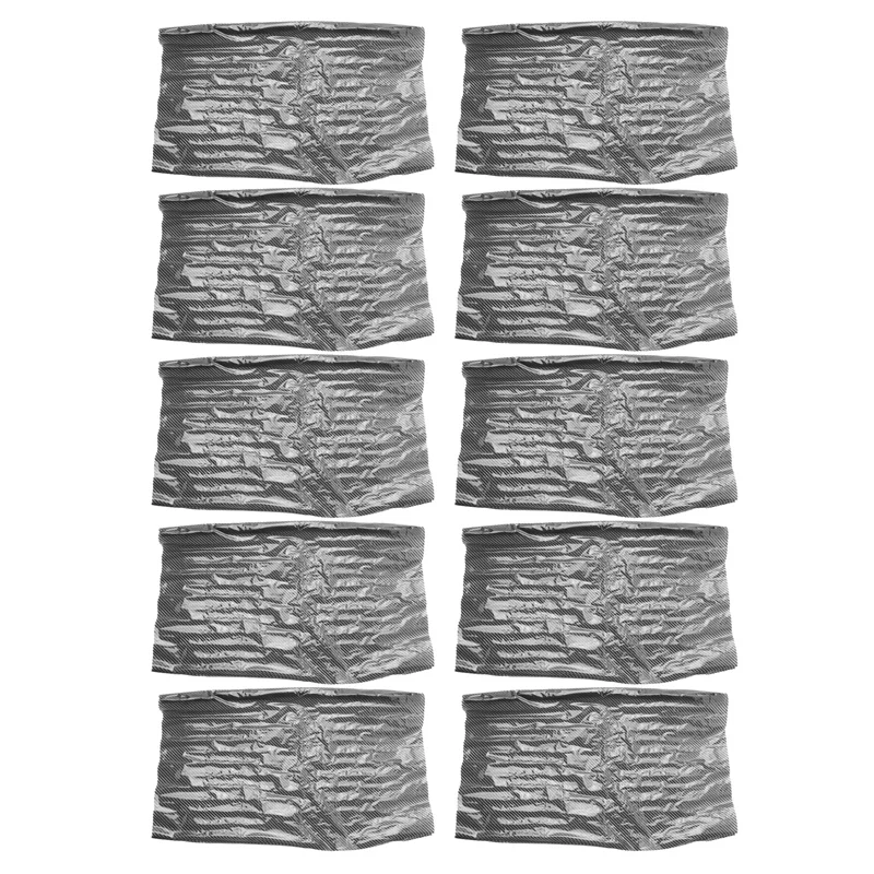 10 шт. 0.5X2M черное углеродное волокно печать водный перенос погружение