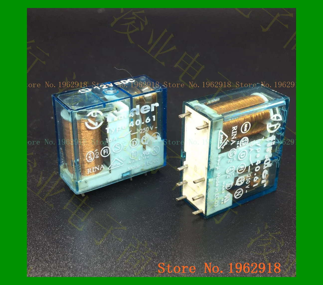 40 61 12VDC 16A/250V 8 старого |