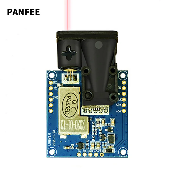 

PANFEE 0.05~40m Phase Method Laser Rangefinder USB Serial Port Infrared Laser Distance Module Areas Measuring Sensors