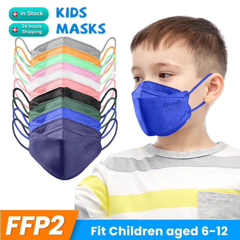 

Детская маска От 6 до 12 лет ffp2, маски FPP2 для детей KN95, защитная маска для лица CE Mascarilla ffp2 Infantil ffp2mask
