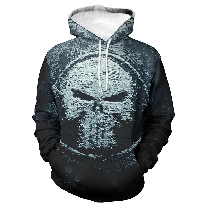 

2022 New Hoodies Clothing Punisher Game 3D Print Fashion Printed Hooded Men Women Children Harajuku Cool Swearshirts Tops