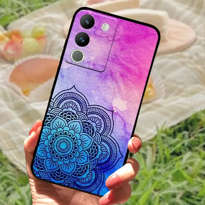 Фото Чехол для Vivo V29E Y200 5G, мягкий силиконовый чехол из ТПУ для телефона VIVOV29E VIVOY200, противоударные чехлы V2317 V2307, защитный чехол для камеры №4