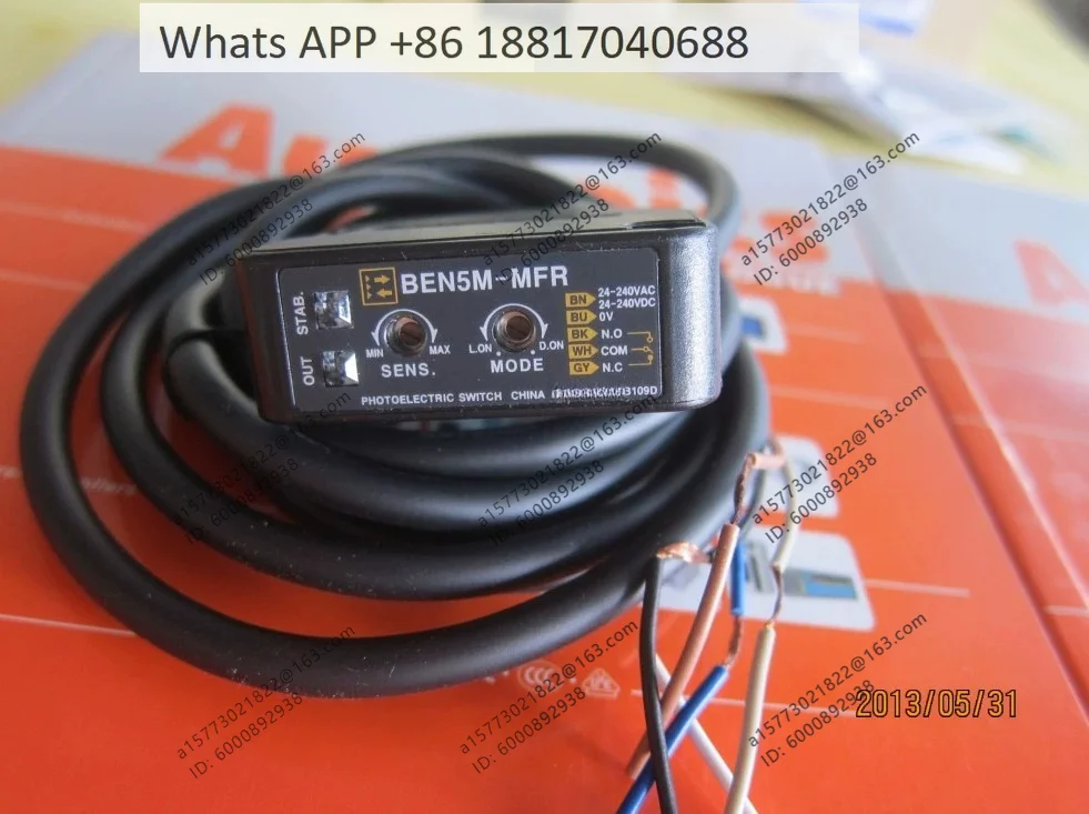 Фото Новый фотоэлектрический датчик BEN300-DFR 500-DDT 5M-MFR 3M-PFR PDT 10M-TFR1 2. Гарантия качества. №1