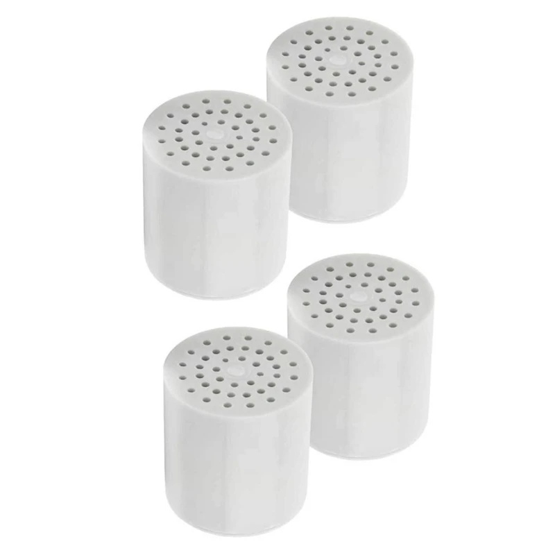 

4 Pcs 15 Stage Alkaline Shower Water Filter Cartridge Replacement For Shower Water Filter Purifier Bathroom Accessories