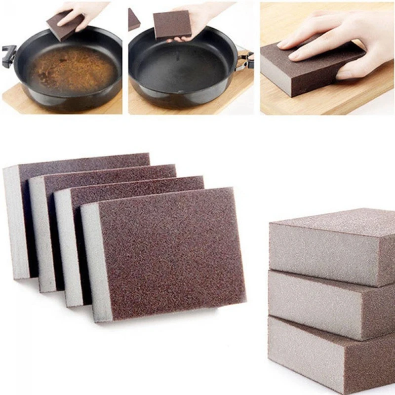 

3/6 Pcs Nano Sponge Magic Eraser for Removing Rust Cleaning Cotton Emery Sponge Melamine Sponge Kitchen Supplies