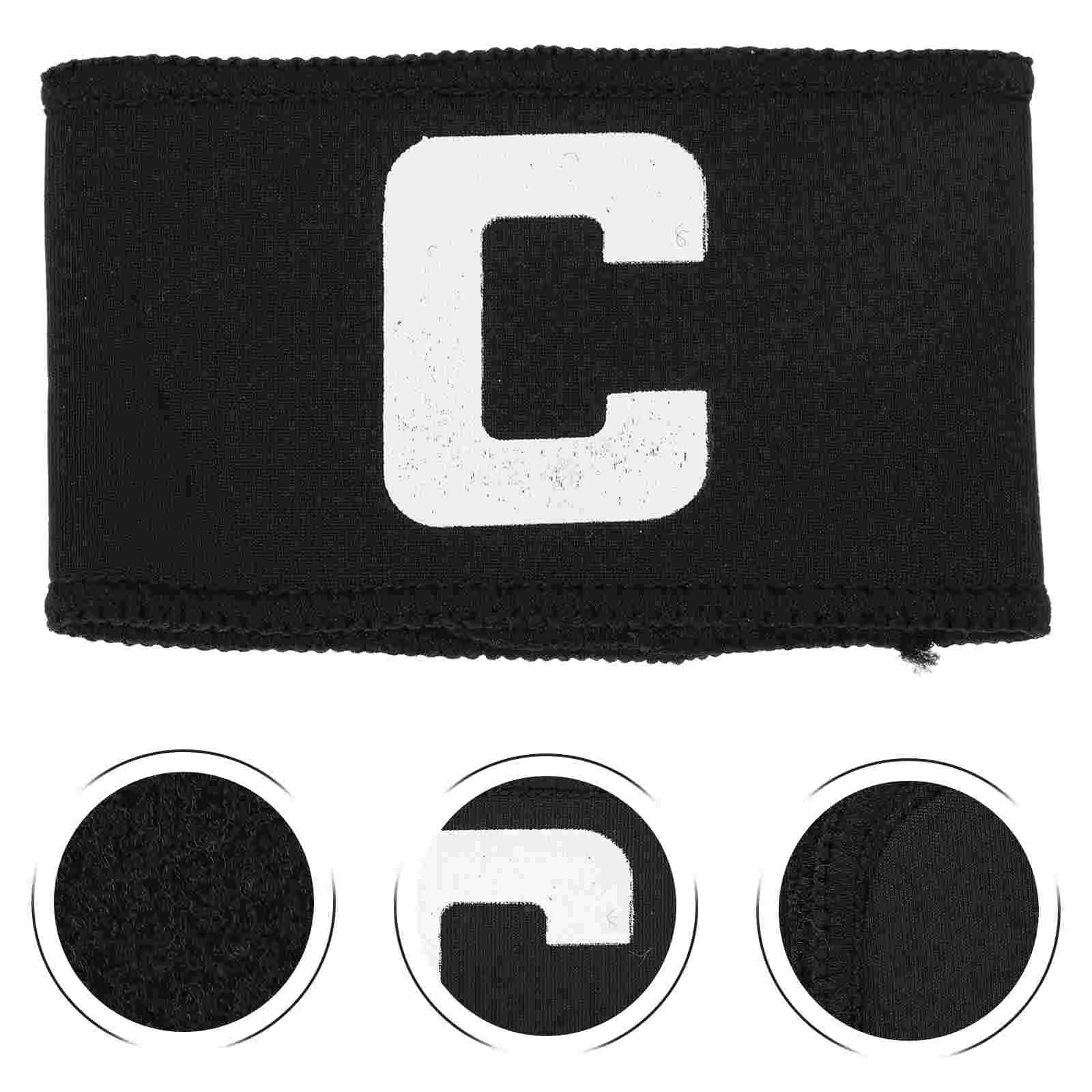 

3pcs Portable Captain Armbands Football C-mark Captain Bands Sports Supplies