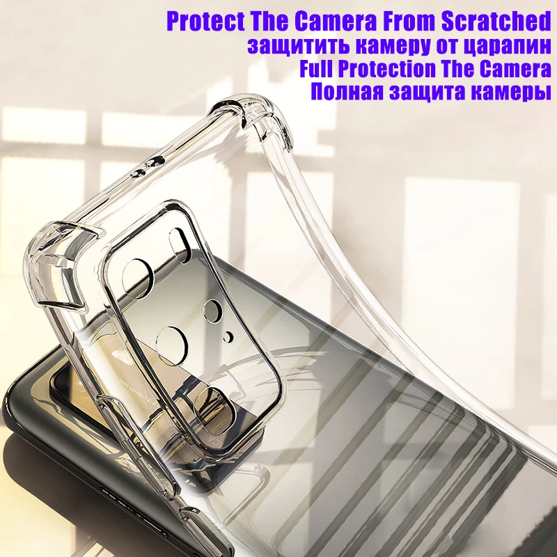 Coque Airbag Silicone Phone Case for Huawei P40 P50 Pro Plus Lite E Funda P40lite 5G P40pro P50E Soft Shockproof Ultrathin Cover