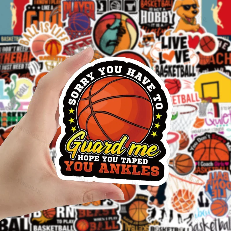 

200pcs Various Ball Games Graffiti Stickers Basketball Football Football Stickers Cute Sports Sticker Laptop Skin Toys for Girls