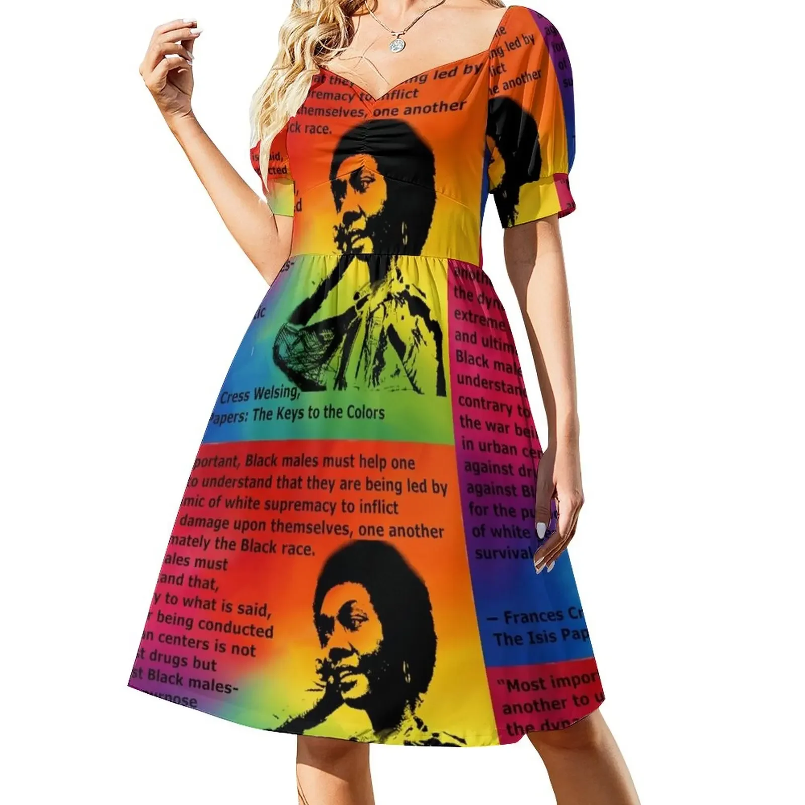 Платье из полиэстера Dr. Frances Cress Welsing