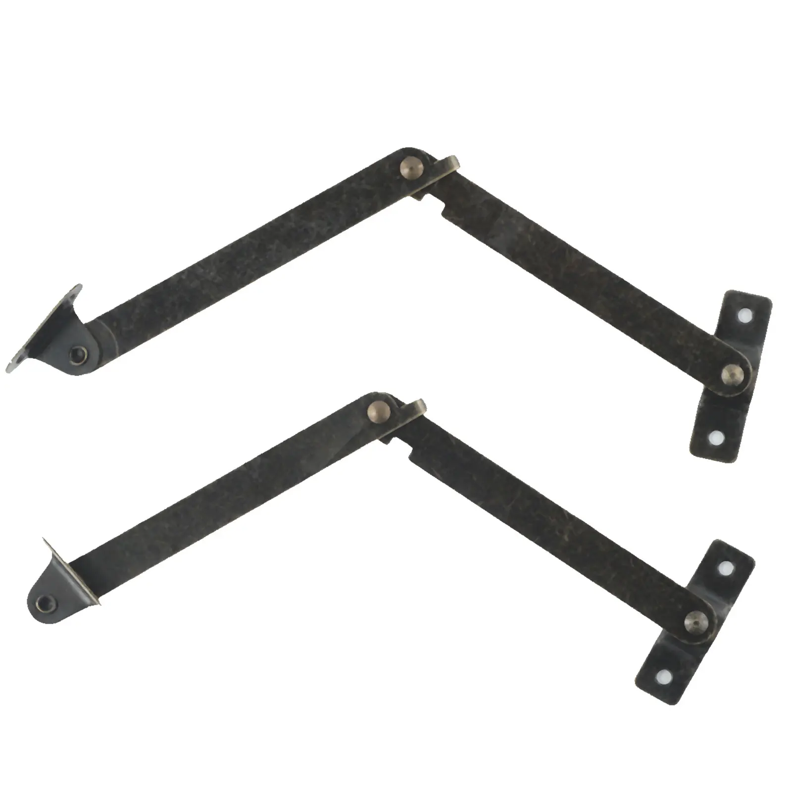 Опора для деревянной коробки штатив серебро 195 мм 2 шт. 40 черный угол подвижная