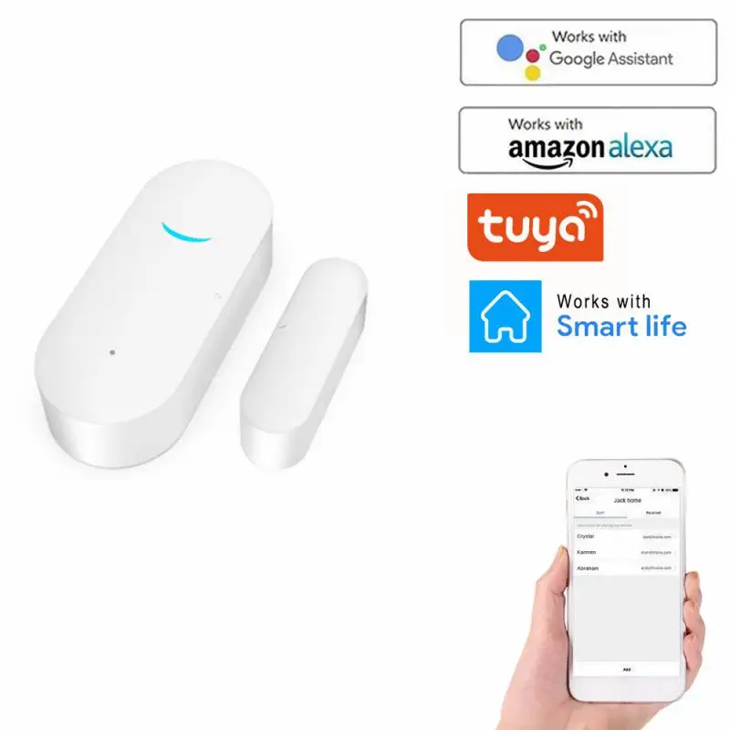 

Смарт-детекторы открывания/закрытия дверей, Wi-Fi