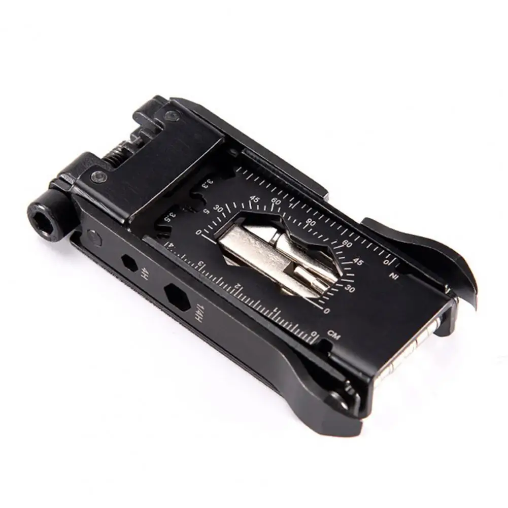 

Bike Wrench Tool Useful Compact Size Stainless-Steel Bike Multi-tool Wrench Screwdriver with Opener Bike Supplies